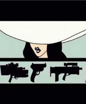 Frame from I Hate Guns music video